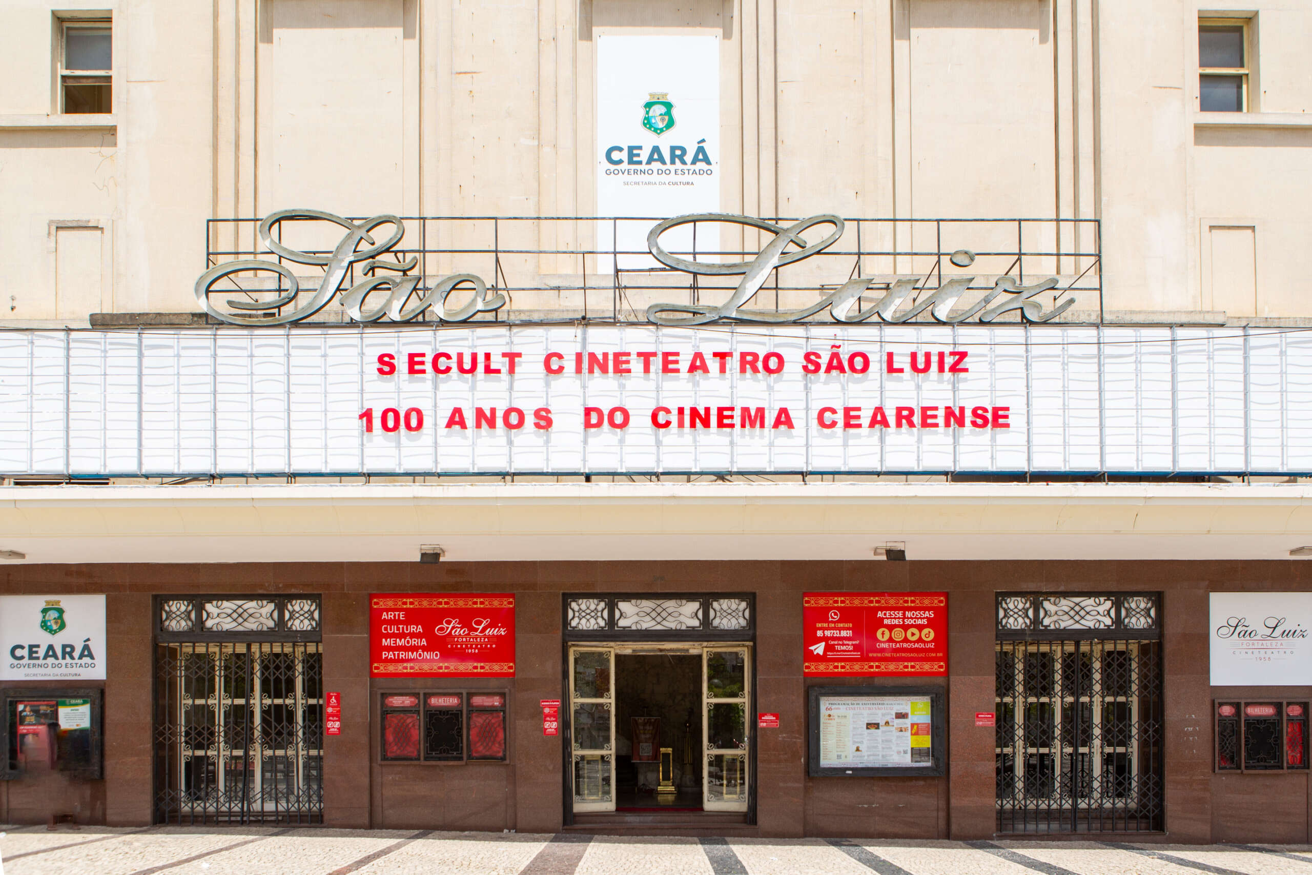 Cineteatro São Luiz celebra o centenário do audiovisual cearense com extensa programação e importantes conquistas em 2024