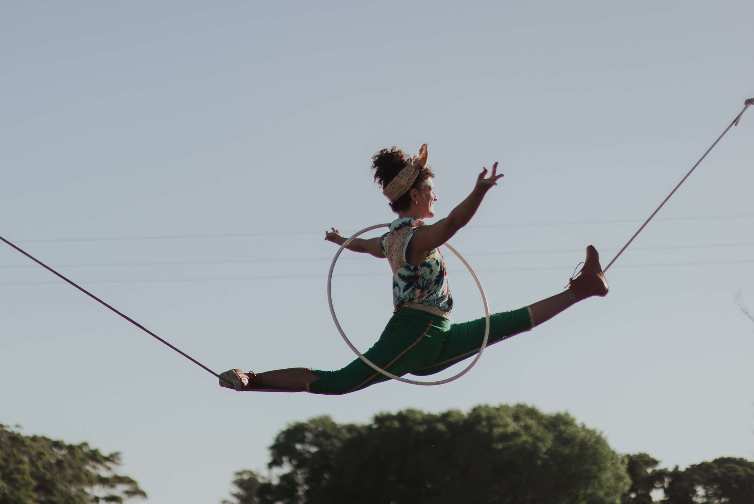 Artista circense argentina Muruya apresenta espetáculo neste sábado (16) no Centro Cultural de Trairi