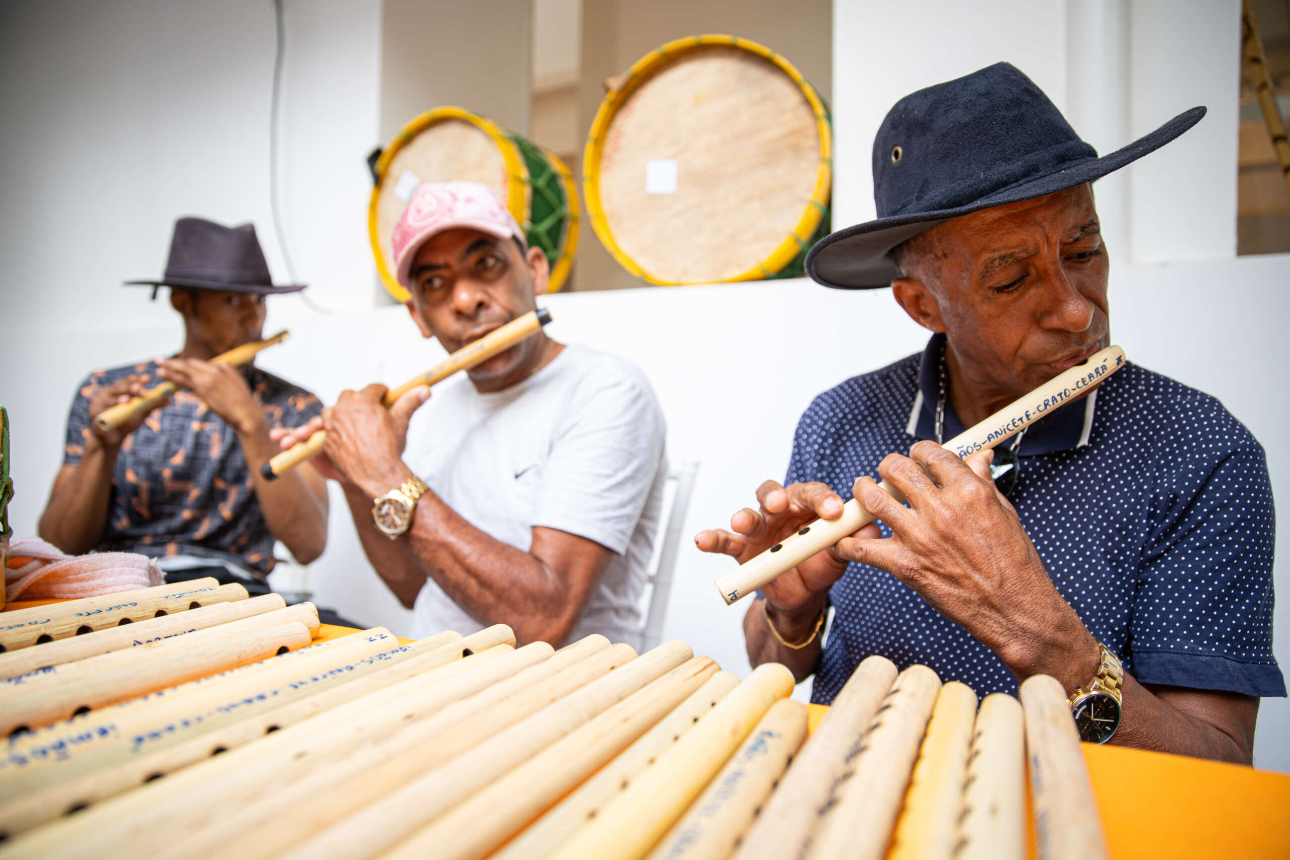 Programação do XVI Encontro Mestres do Mundo integra formações, homenagens e apresentações artísticas que refletem sobre a salvaguarda dos saberes e ofícios dos mestres e mestras da cultura da tradição popular no Ceará