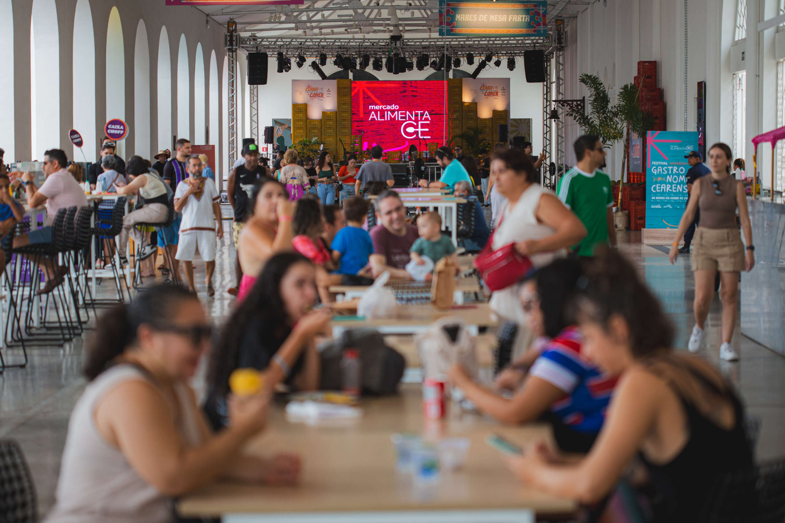 Mercado AlimentaCE realiza I Encontro  de Cultura Alimentar neste domingo (19)