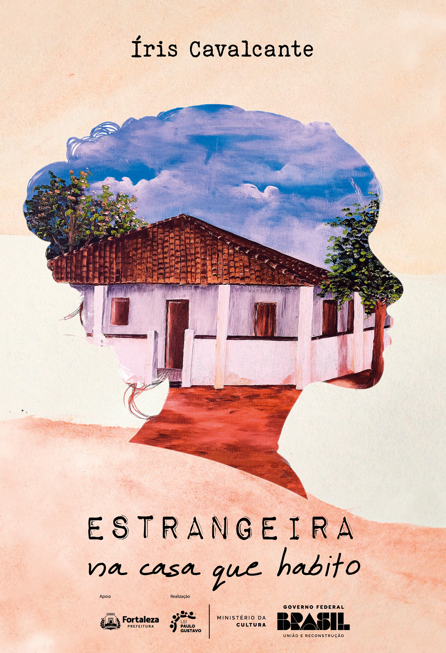 Íris Cavalcante lança quinta, 9/1, na BECE, o livro de poemas “Estrangeira na casa que habito”, com lirismo e questionamentos para o universo feminino