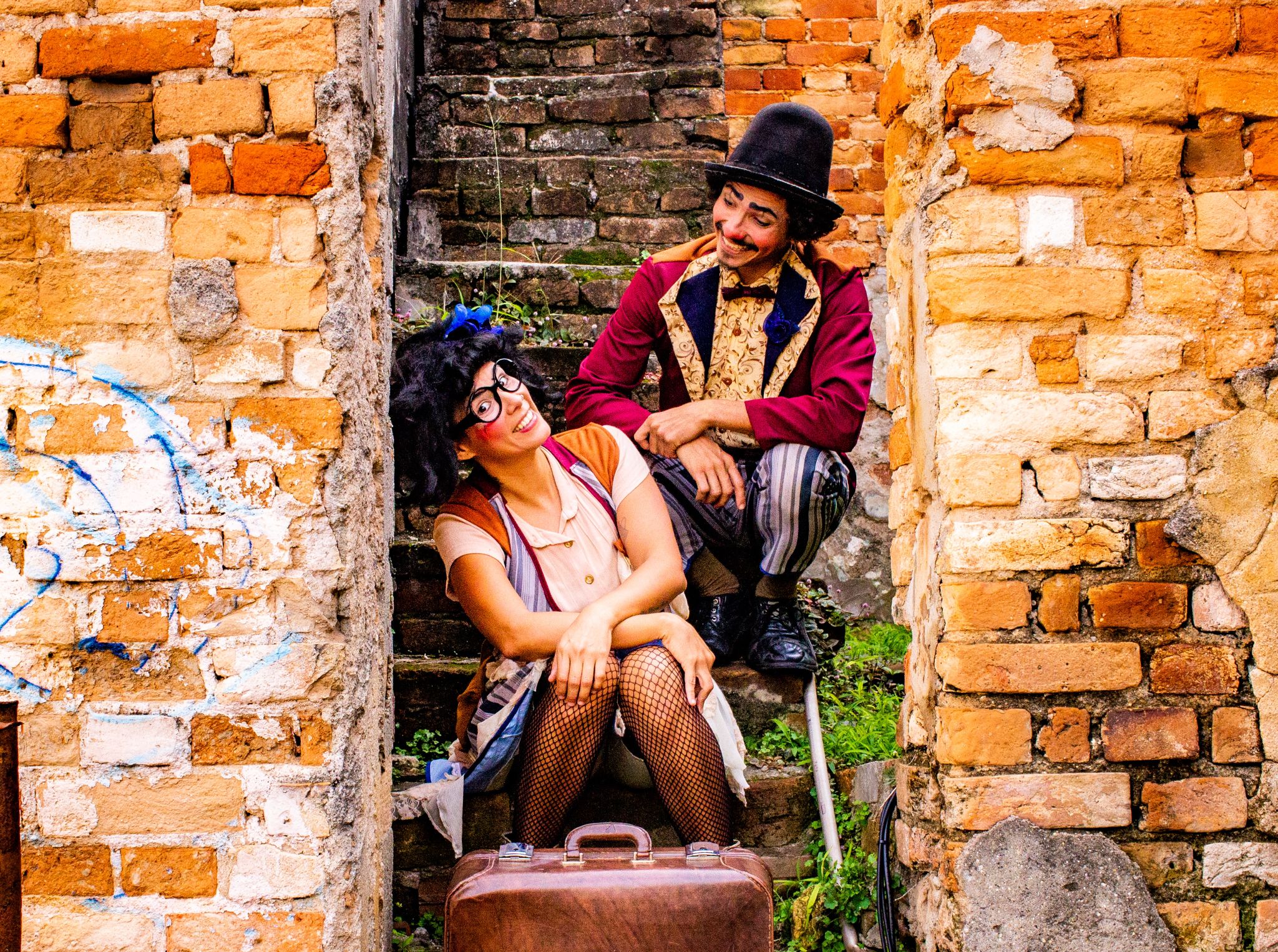 Com apoio da Secult, Companhia Laguz Circo e Teatro leva espetáculo “Suspiros e Burbujas” para o bairro Pici no domingo de Carnaval