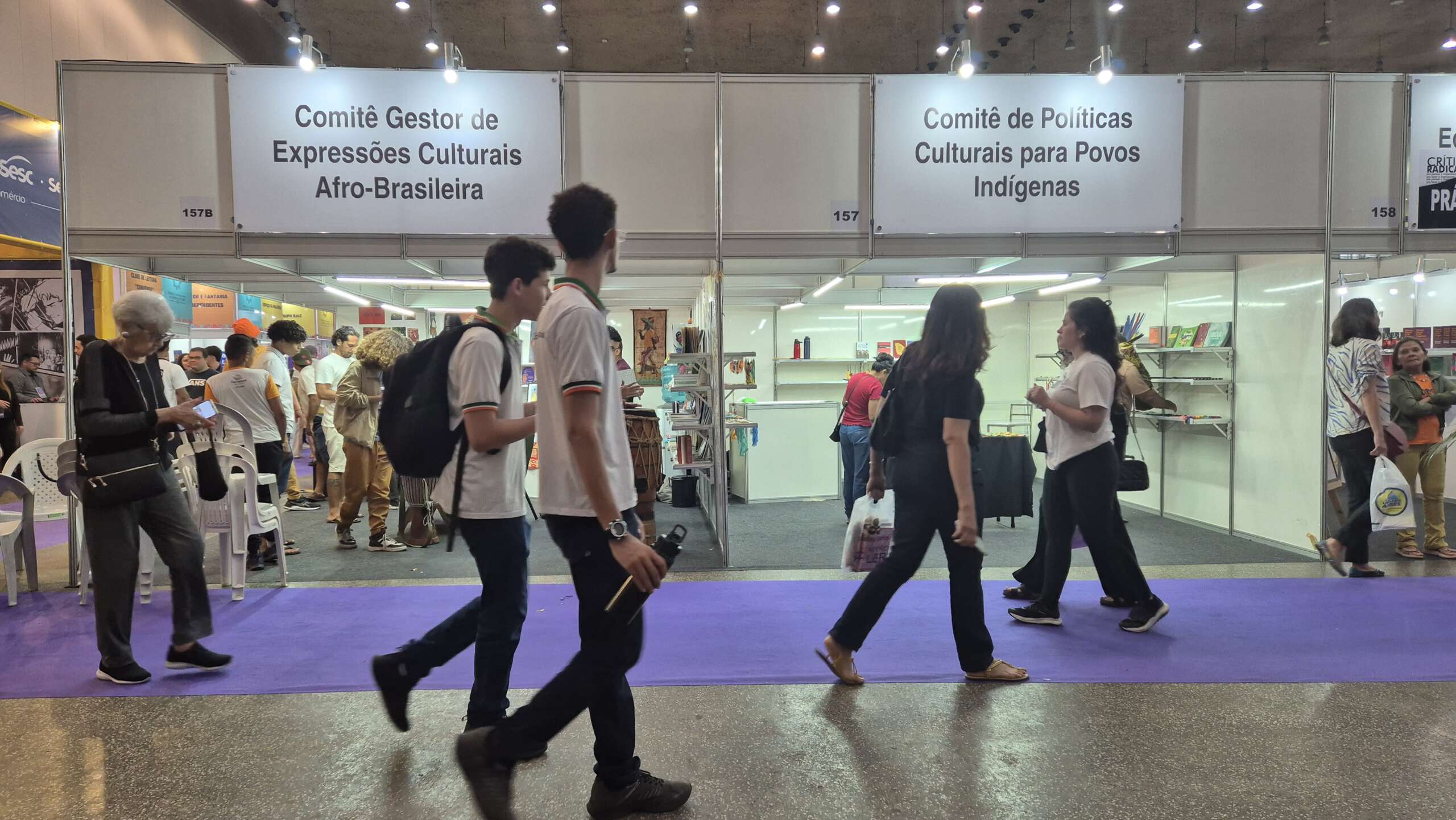 Representações territoriais e atividades artísticas da cultura afro, indígena e camponesa marcam a programação da XV Bienal Internacional do Livro