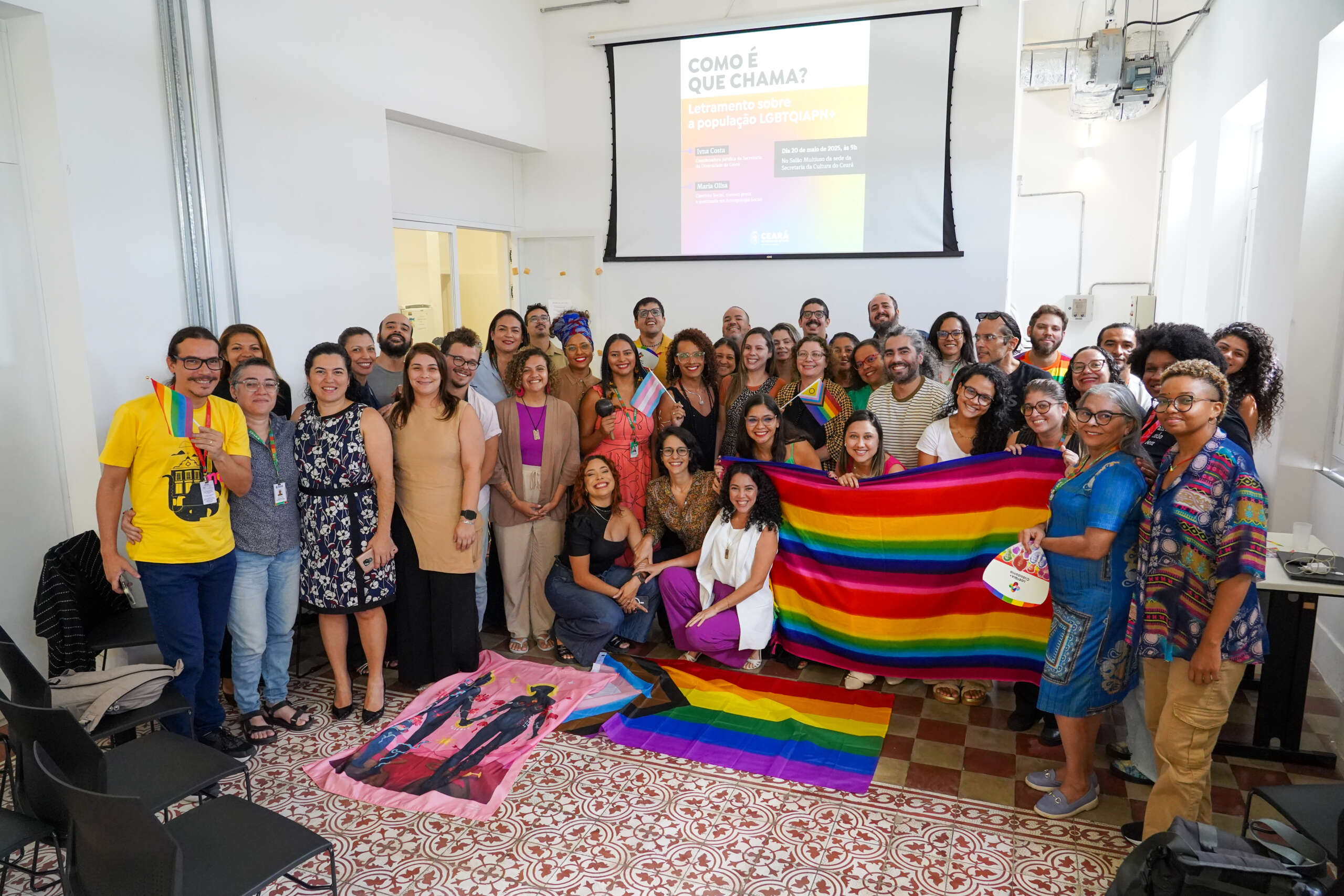 Secult Ceará promove letramento LGBTQIAPN+ para profissionais que atuam na pasta