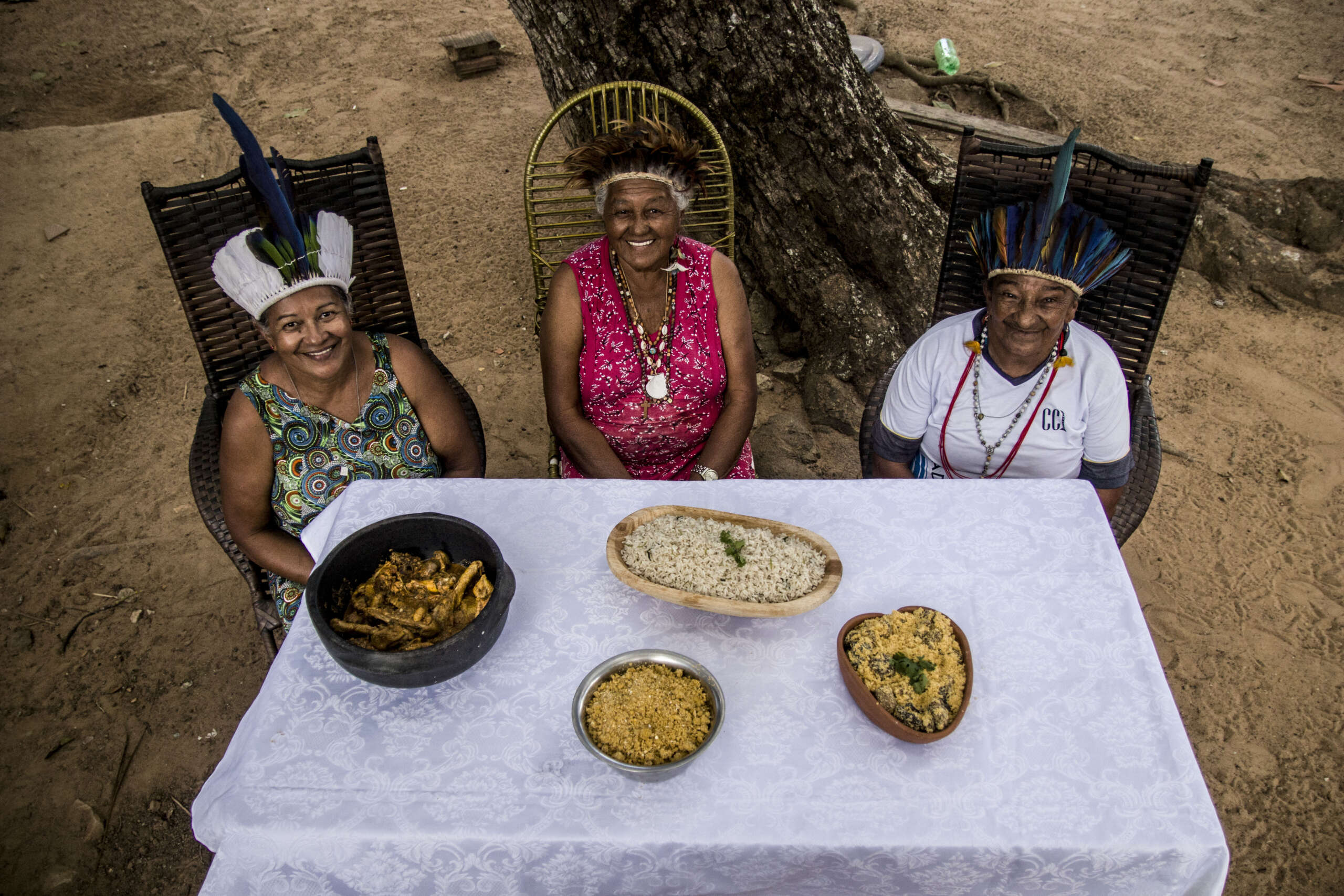 Exposição AMÍ sobre cultura alimentar indígena chega aos últimos dias com visitas mediadas no Mercado AlimentaCE