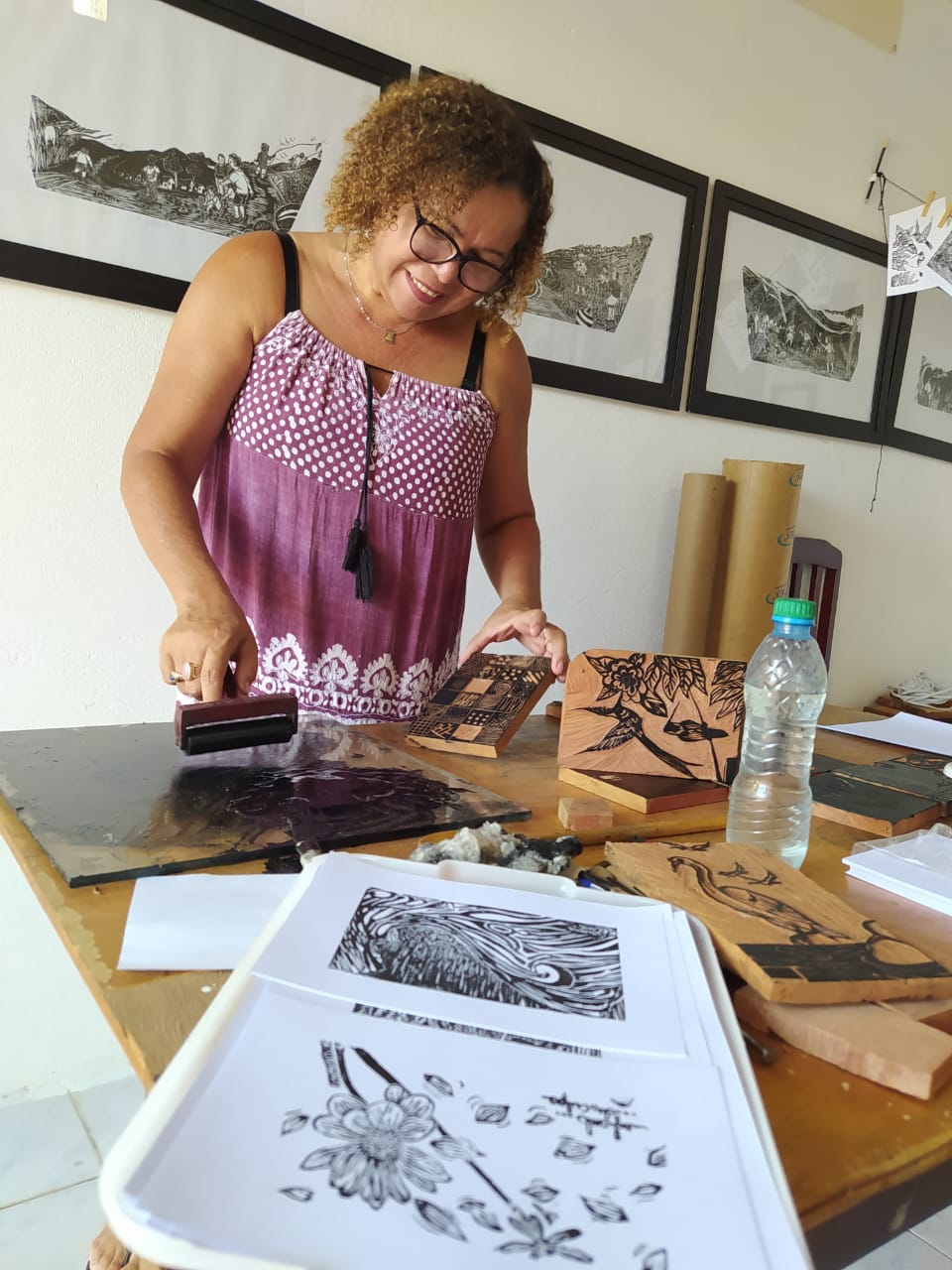Casa de Saberes Cego Aderaldo abre inscrições para oficinas gratuitas de Bordado, Literatura e Xilogravura