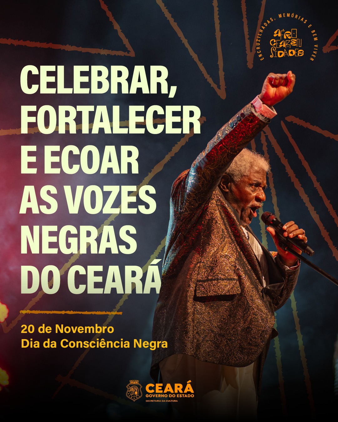 Dia da Consciência Negra: Secult Ceará reforça avanços na implementação da política de ações afirmativas no campo cultural do Estado