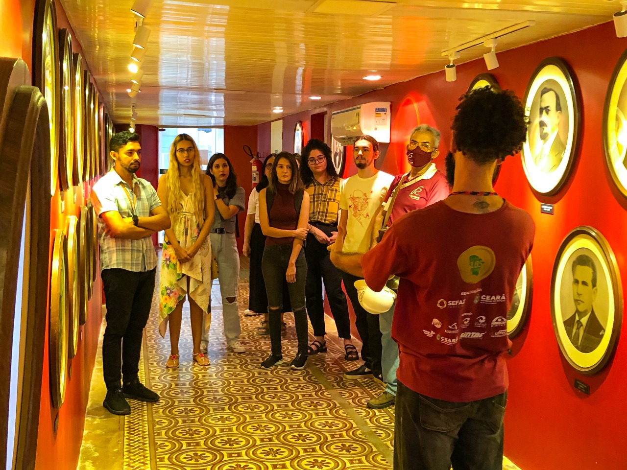 Centro de Memória recebe visita de estudantes do curso de Arquitetura e Urbanismo da UFC