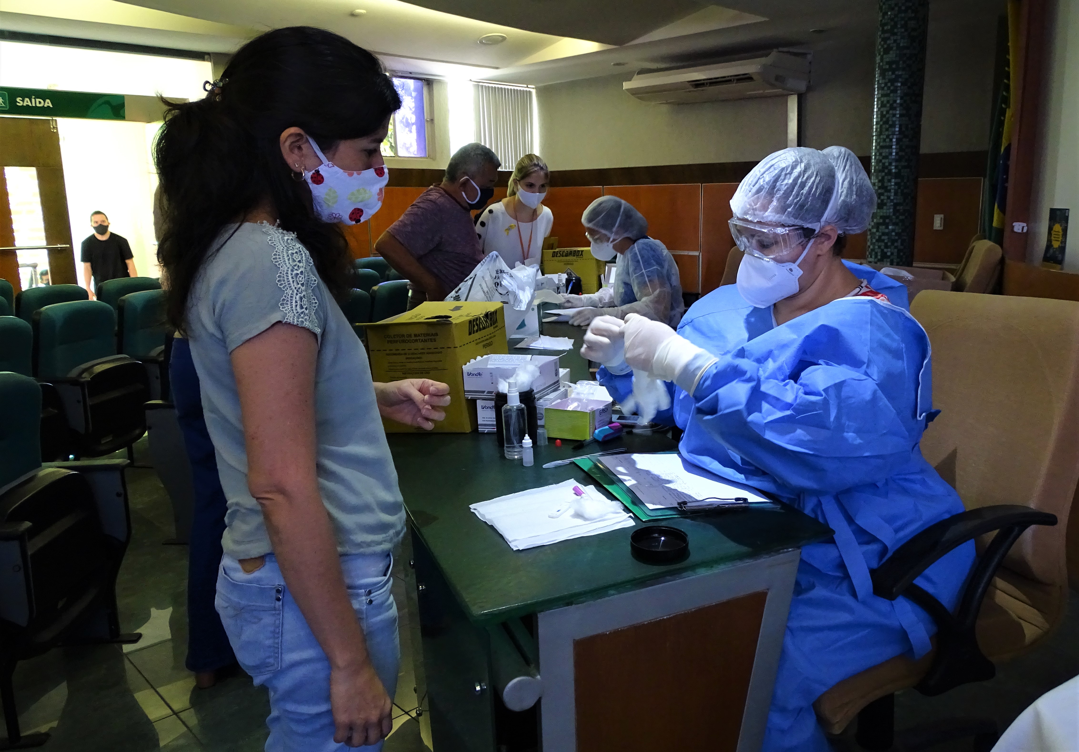 Covide-19: Semace examina servidores como forma de prevenção