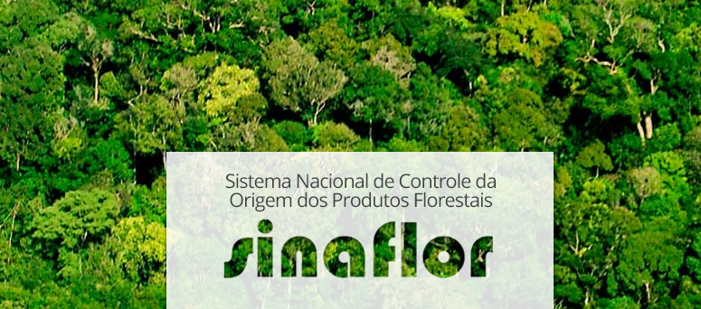 Sistema Nacional de Controle da Origem dos Produtos Florestais (Sinaflor) em manutenção entre os dias 3 e 5 de Dezembro de 2022