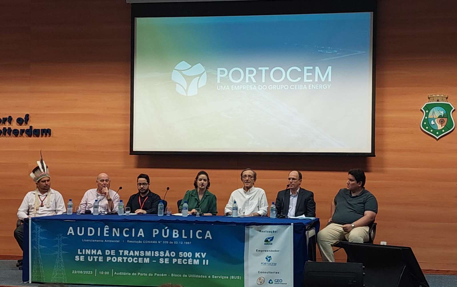Semace preside Audiência Pública sobre Estudo e Relatório de Impacto Ambiental da LT 500 kV SE UTE PORTOCEM – SE PECÉM II