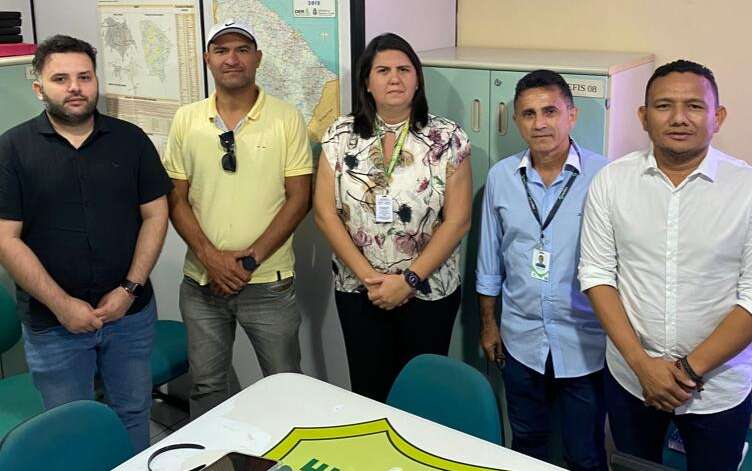 Parceria: reunião entre Semace e Prefeitura de Santana do Acaraú discute fiscalização ambiental
