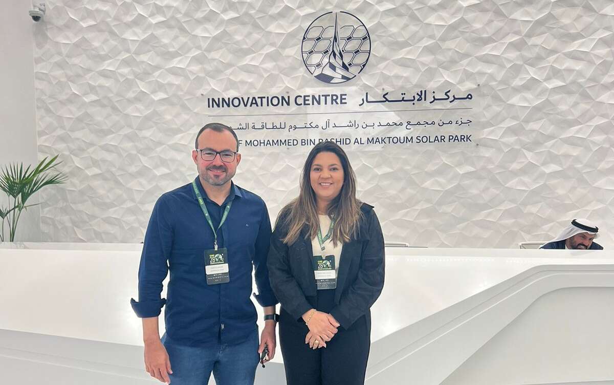 Na COP 28, SEMA e Semace visitam o Solar Inovattion Center, com Pacto Global da ONU
