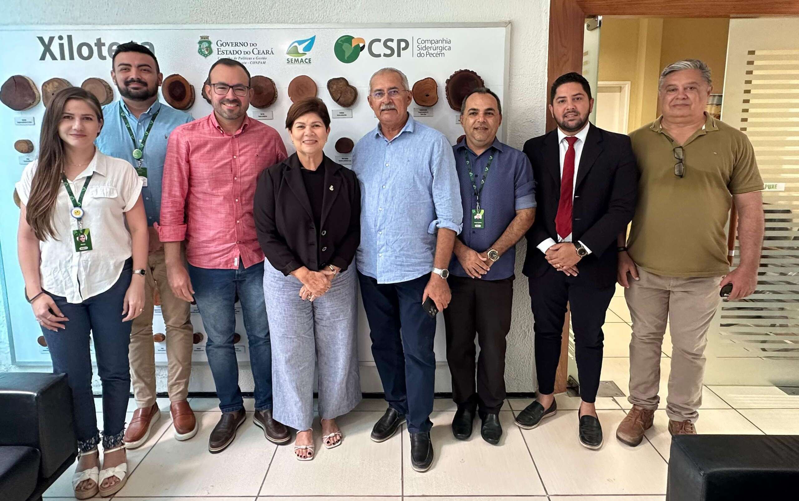 Superintendente da Semace recebe prefeito de Horizonte e deputada estadual para alinhar ações de preservação ambiental