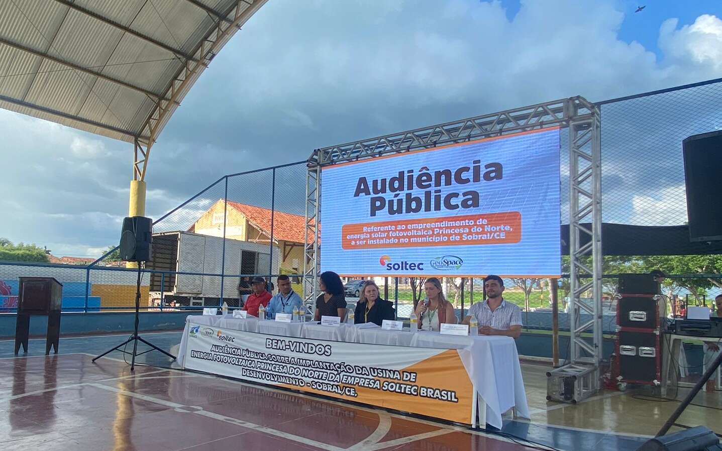 Audiência pública: Estudo de Impacto Ambiental de usina de energia fotovoltaica é apresentado em Sobral