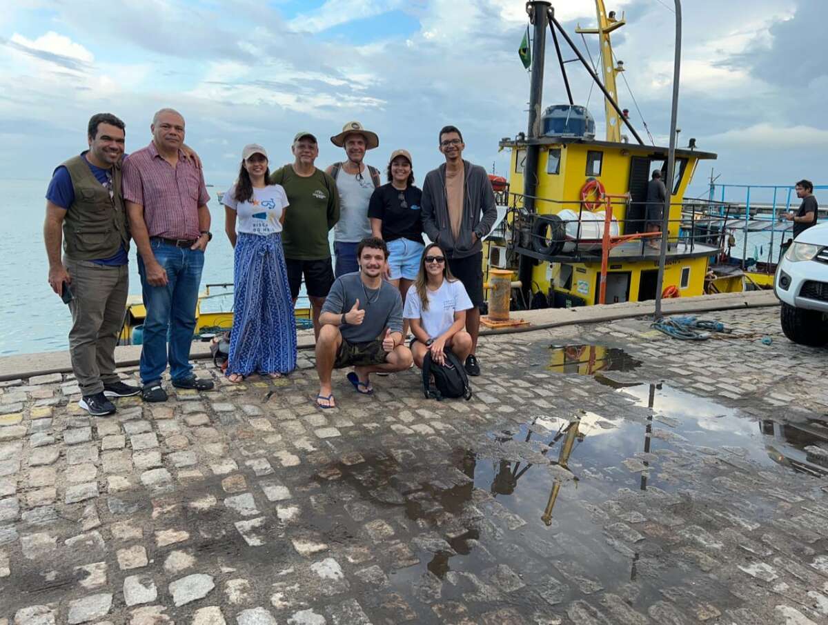 Sema, Semace e Labomar coletam dados e fiscalizam na área da UC Pedra da Risca do Meio