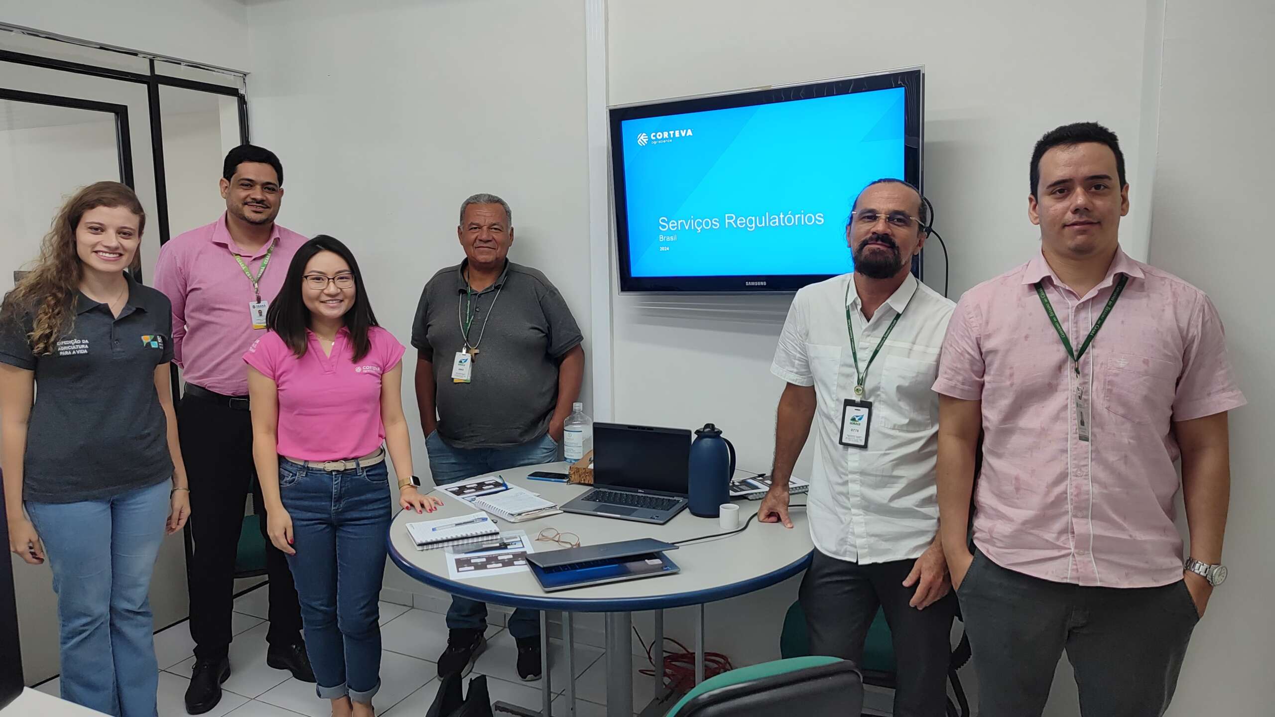 Diretoria da Semace recebe visita de empresas registrantes de agrotóxicos