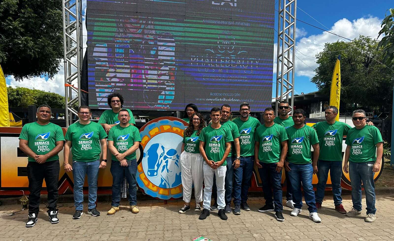 Semace promove ações ambientais e distribui mudas durante Expocrato 2024