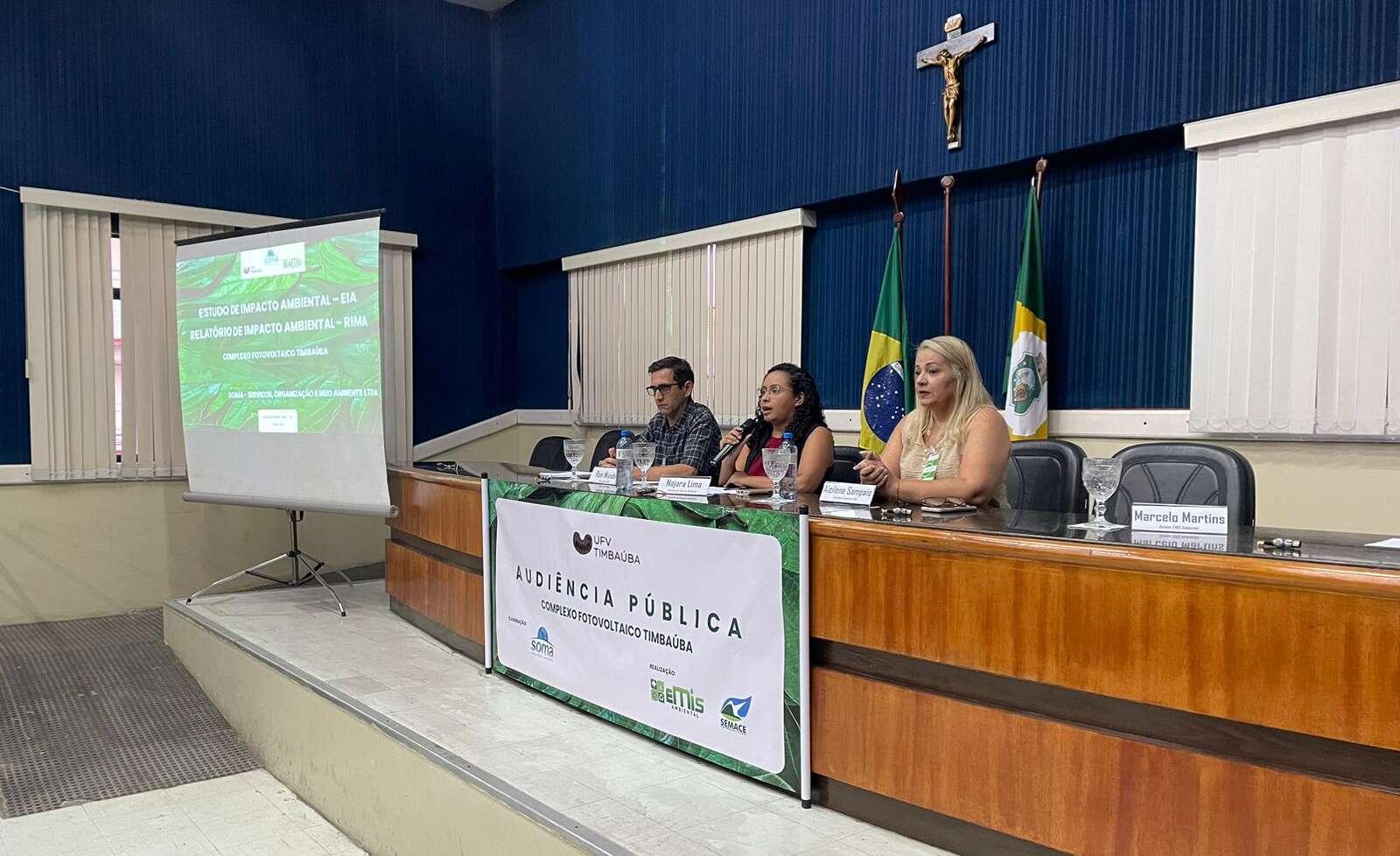 Audiência Pública presidida pela Semace apresentou projeto de Usina Fotovoltaica