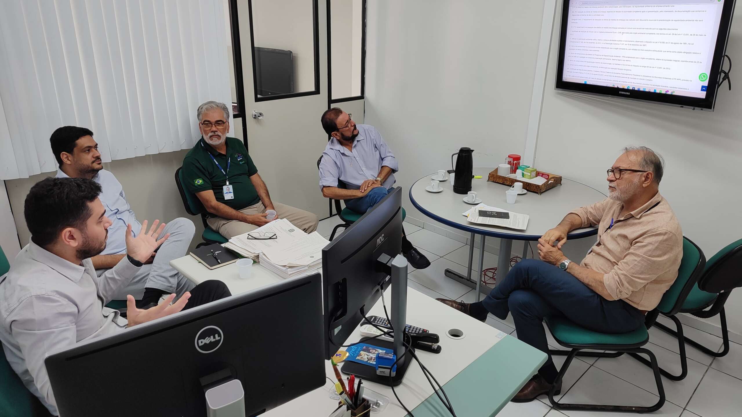 Semace e Ibama dialogam sobre ações conjuntas para regularização ambiental de imóveis rurais no Ceará