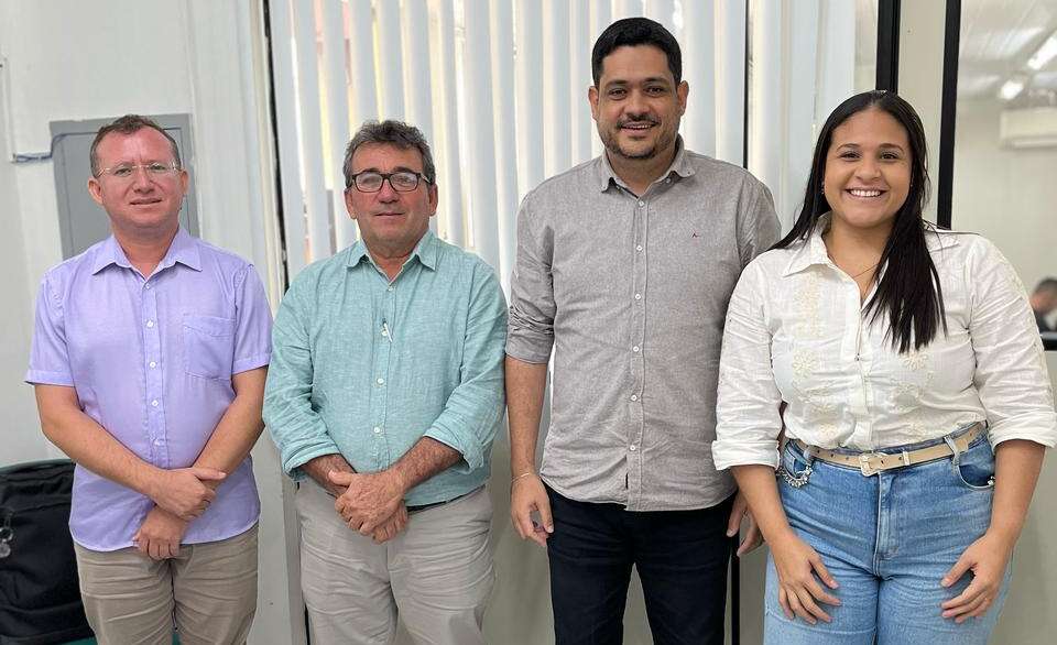 Semace recebe Sema de Cascavel para apresentações sobre Sinaflor e Sinaflor+
