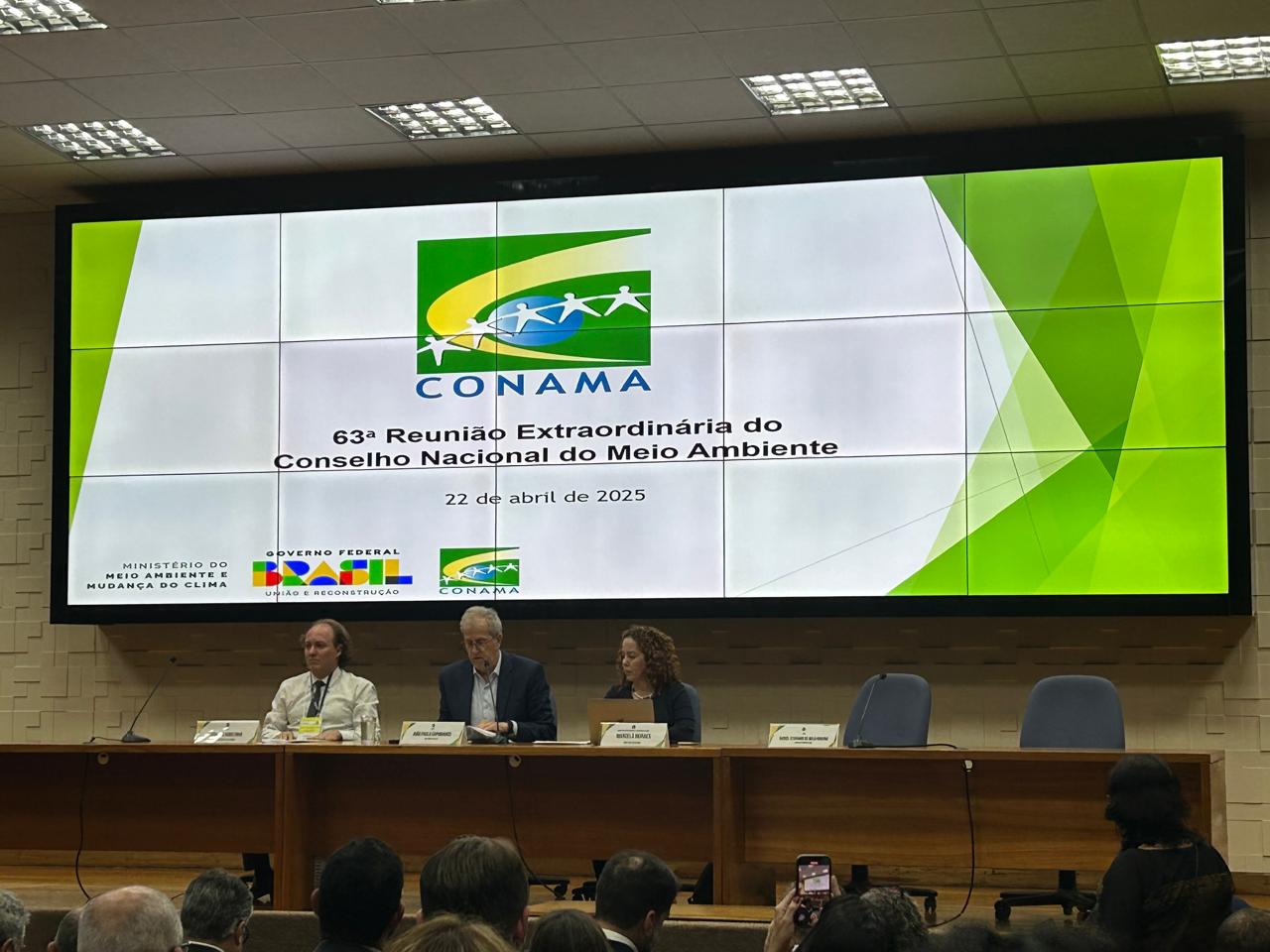 Semace participa da 63ª Reunião Extraordinária do Conama em Brasília