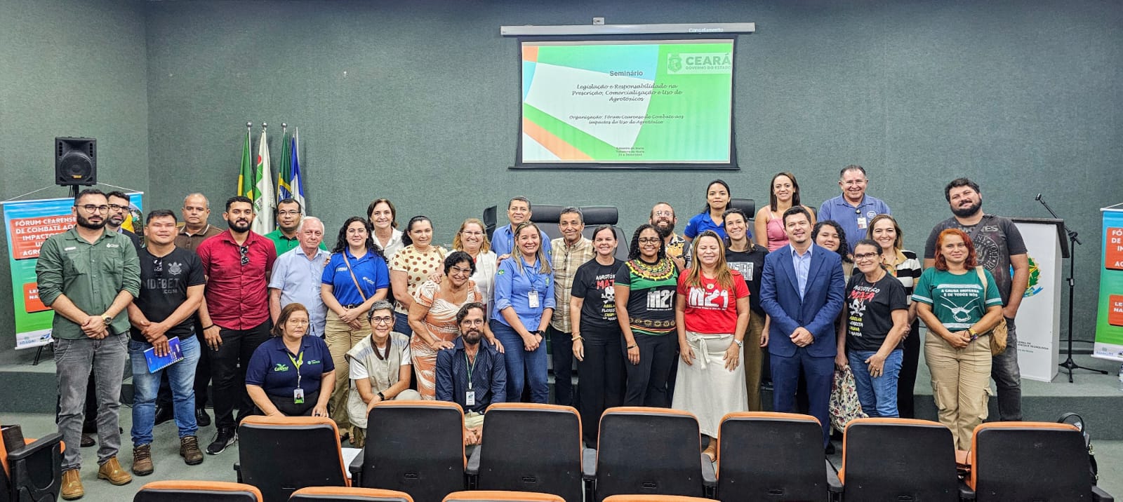 Em Limoeiro do Norte, Semace participa de seminário sobre agrotóxicos e desafios socioambientais