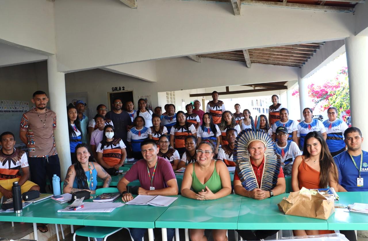 Semace participa da construção coletiva de Protocolos de Consulta com povos indígenas do Sertão dos Inhamuns