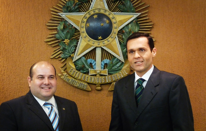 Secretário da Seplag visita o Presidente da Assembleia
