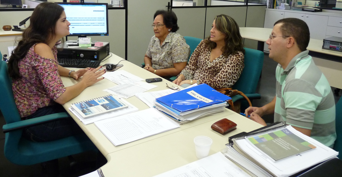 Técnicos da SEPLAN do Piauí vistam a SEPLAG