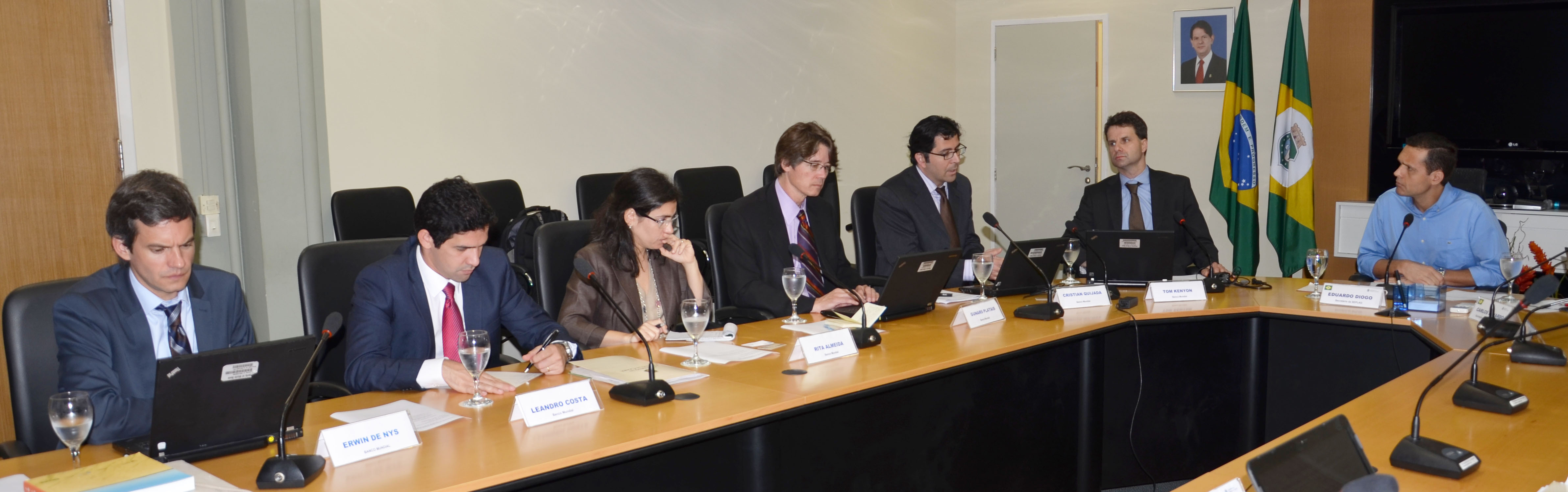 Governo e Banco Mundial têm encontro na SEPLAG
