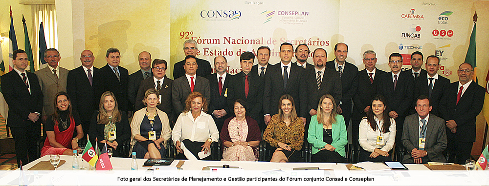 Consad e Conseplan realizam Fórum conjunto