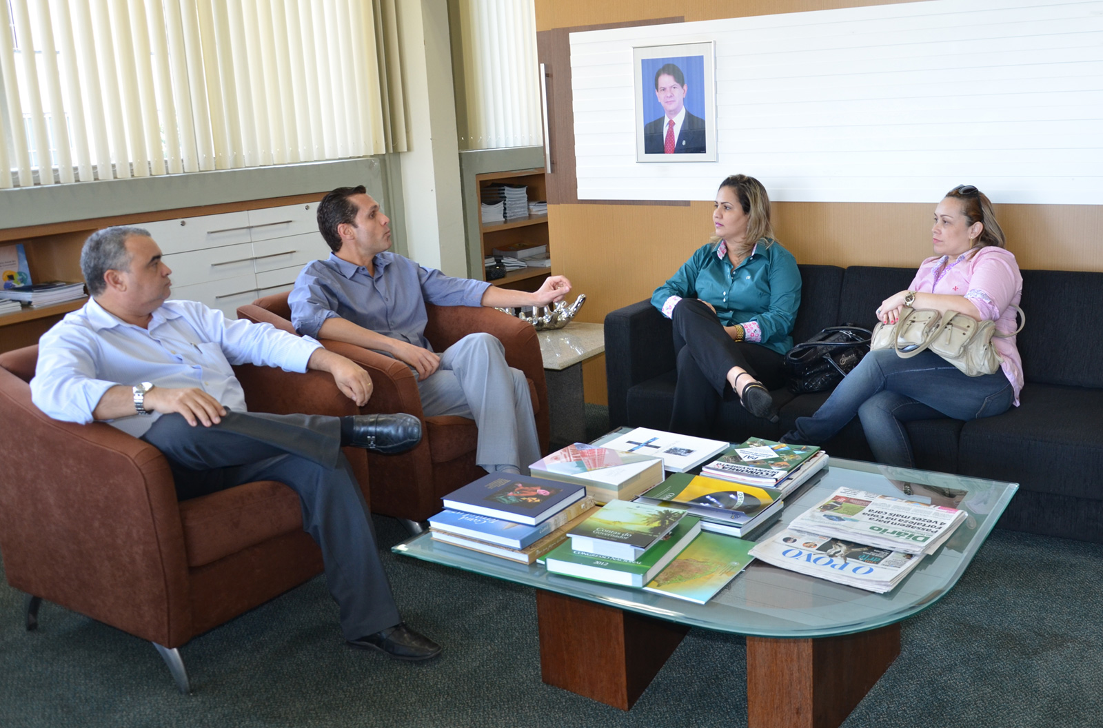 Presidente da APRECE visita SEPLAG