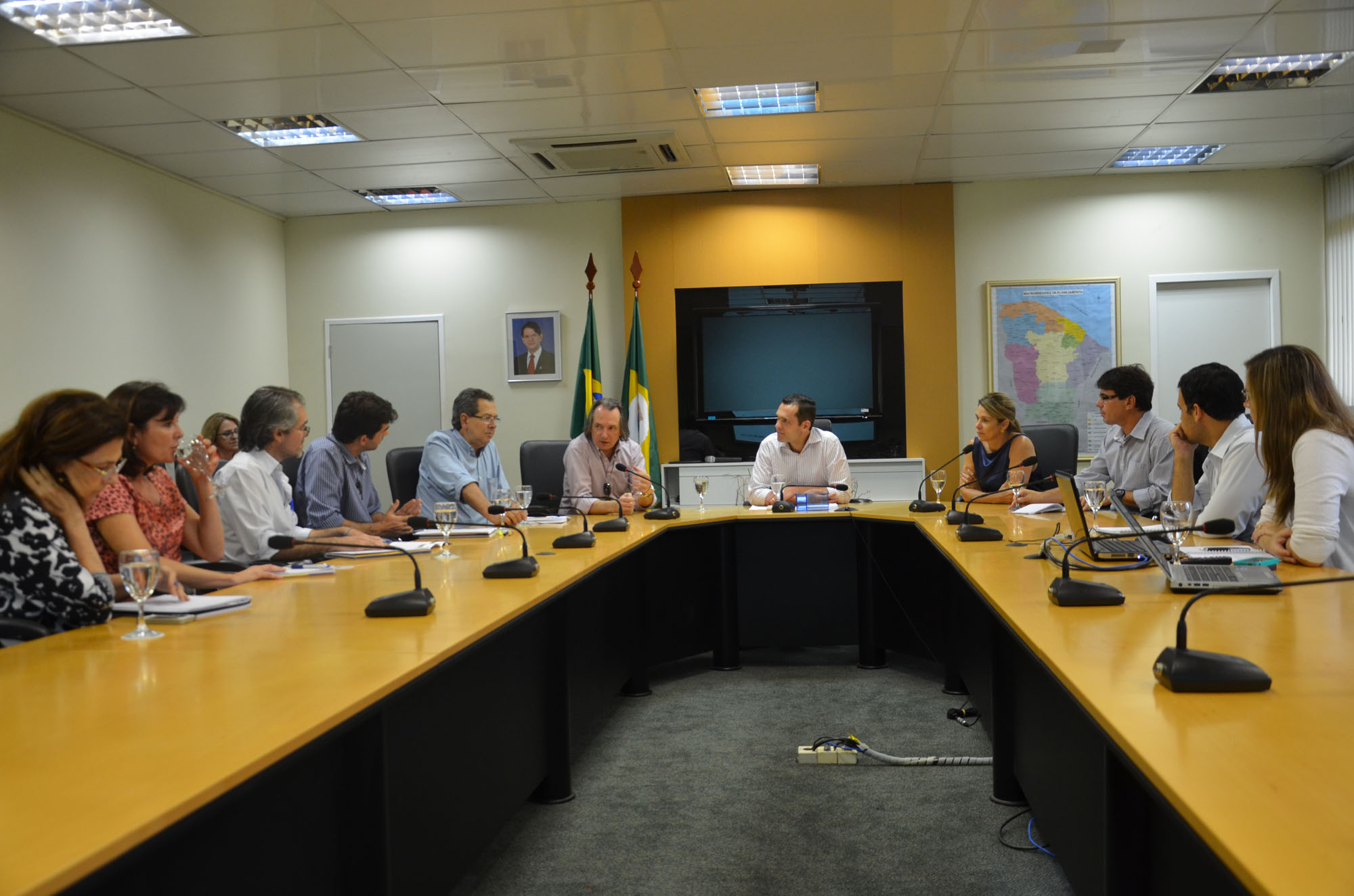 Presidente da CSP visita SEPLAG