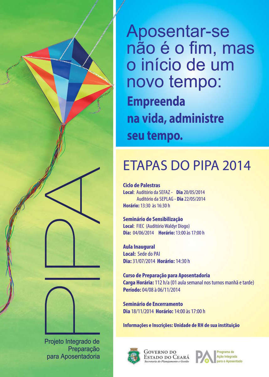 PAI iniciará às atividades do Projeto Integrado de Preparação para Aposentadoria