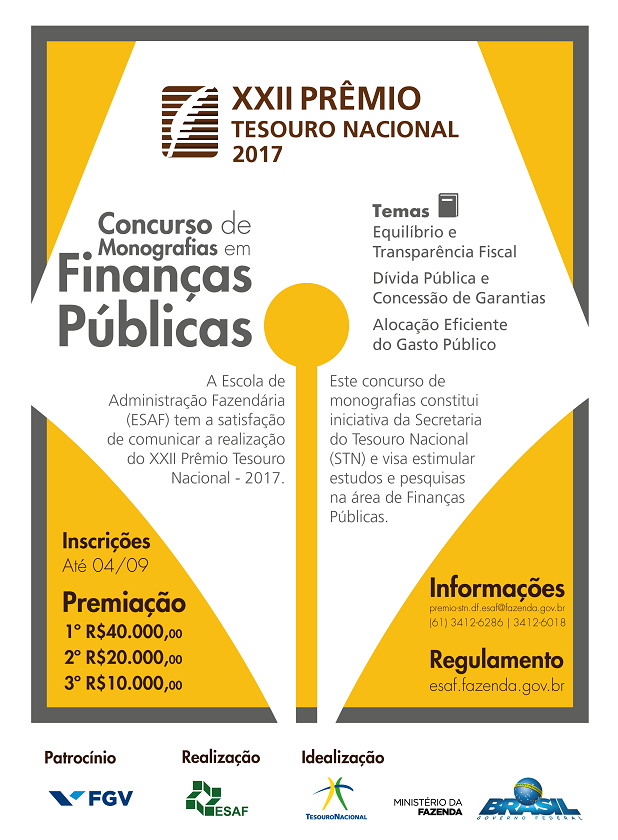 XXII Prêmio Tesouro Nacional 2017