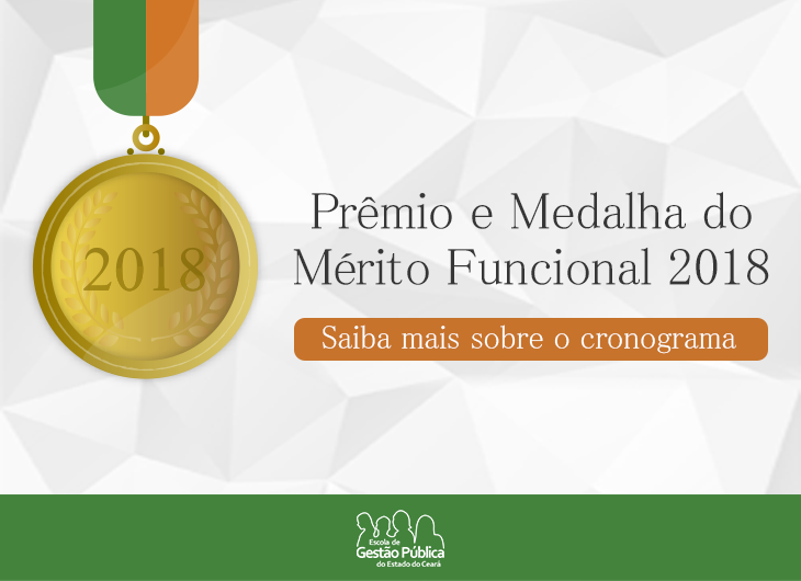 Confira o cronograma do Prêmio e da Medalha do Mérito Funcional 2018
