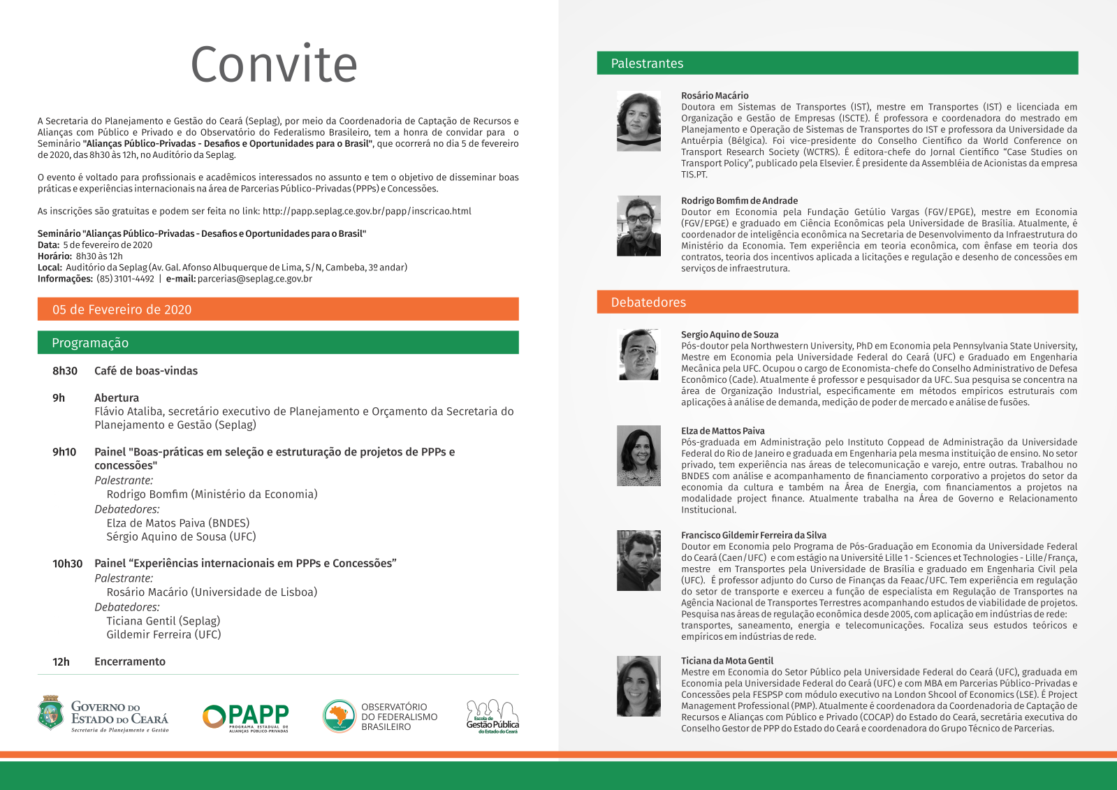 Seminário debate desafios e oportunidades em Alianças Público-Privadas