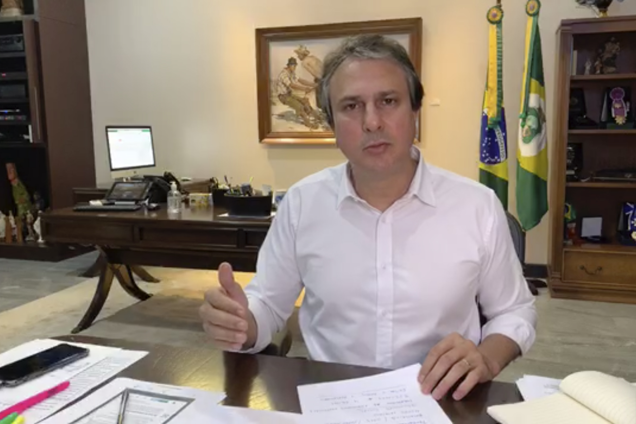 Governador prorroga decreto estadual de isolamento social por mais sete dias