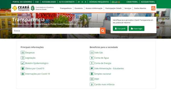 Ceará Transparente apresenta investimentos do Governo do Estado no combate à Covid-19