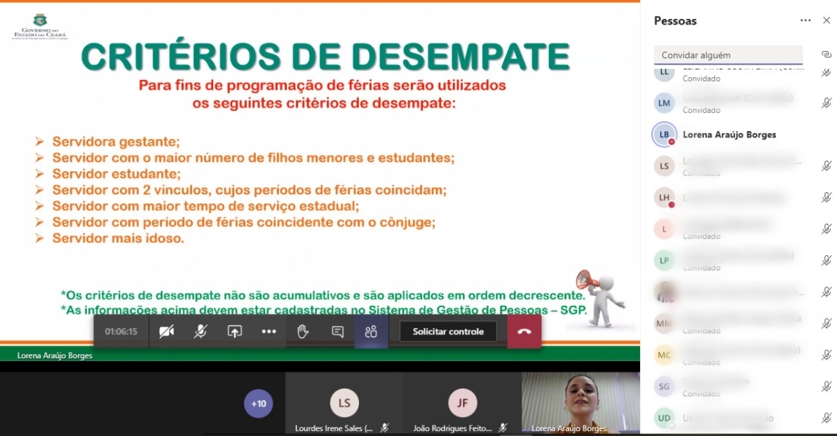 Curso online treina servidores sobre novas regras para a concessão de férias