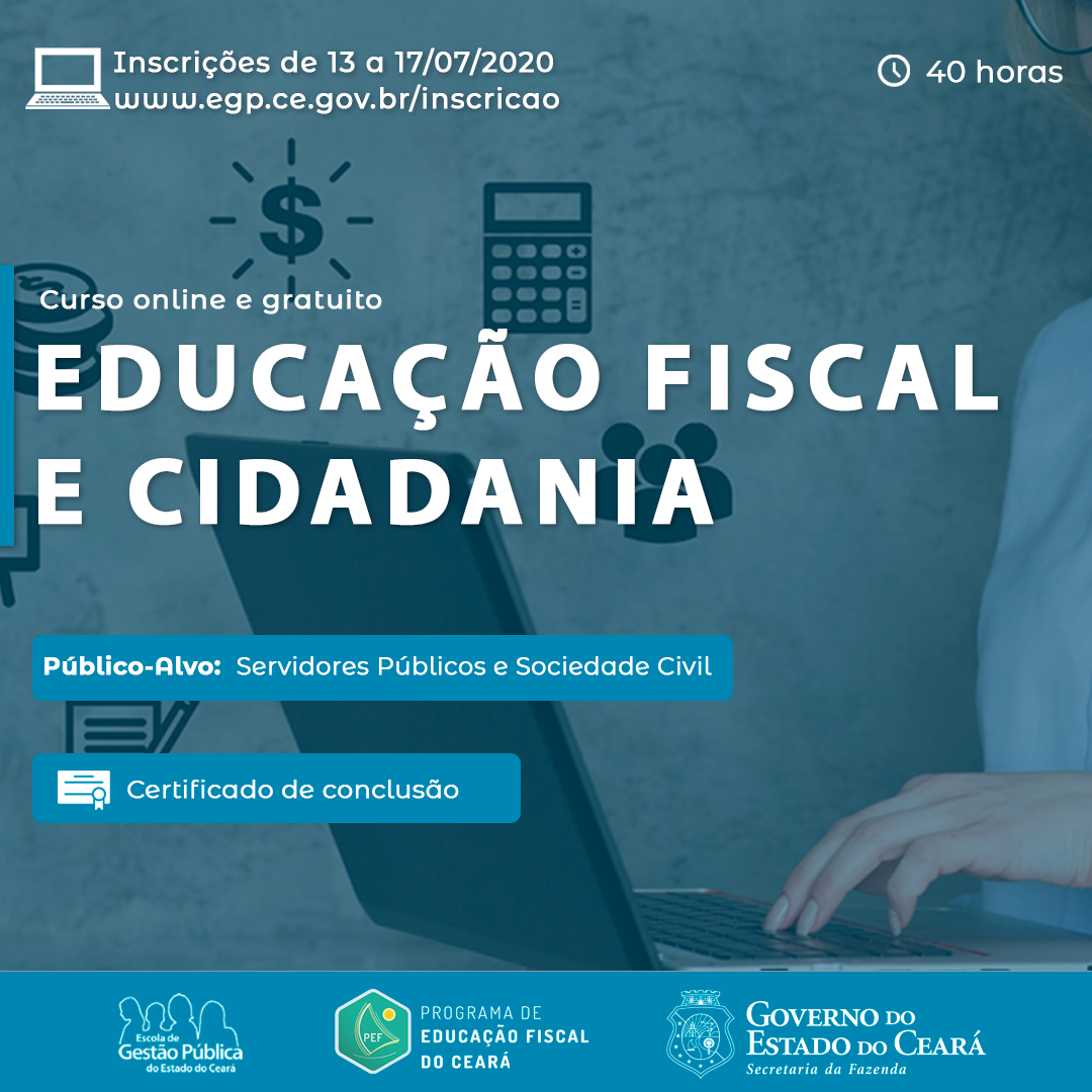 Sefaz e Escola de Gestão Pública promovem curso sobre Educação Fiscal e Cidadania