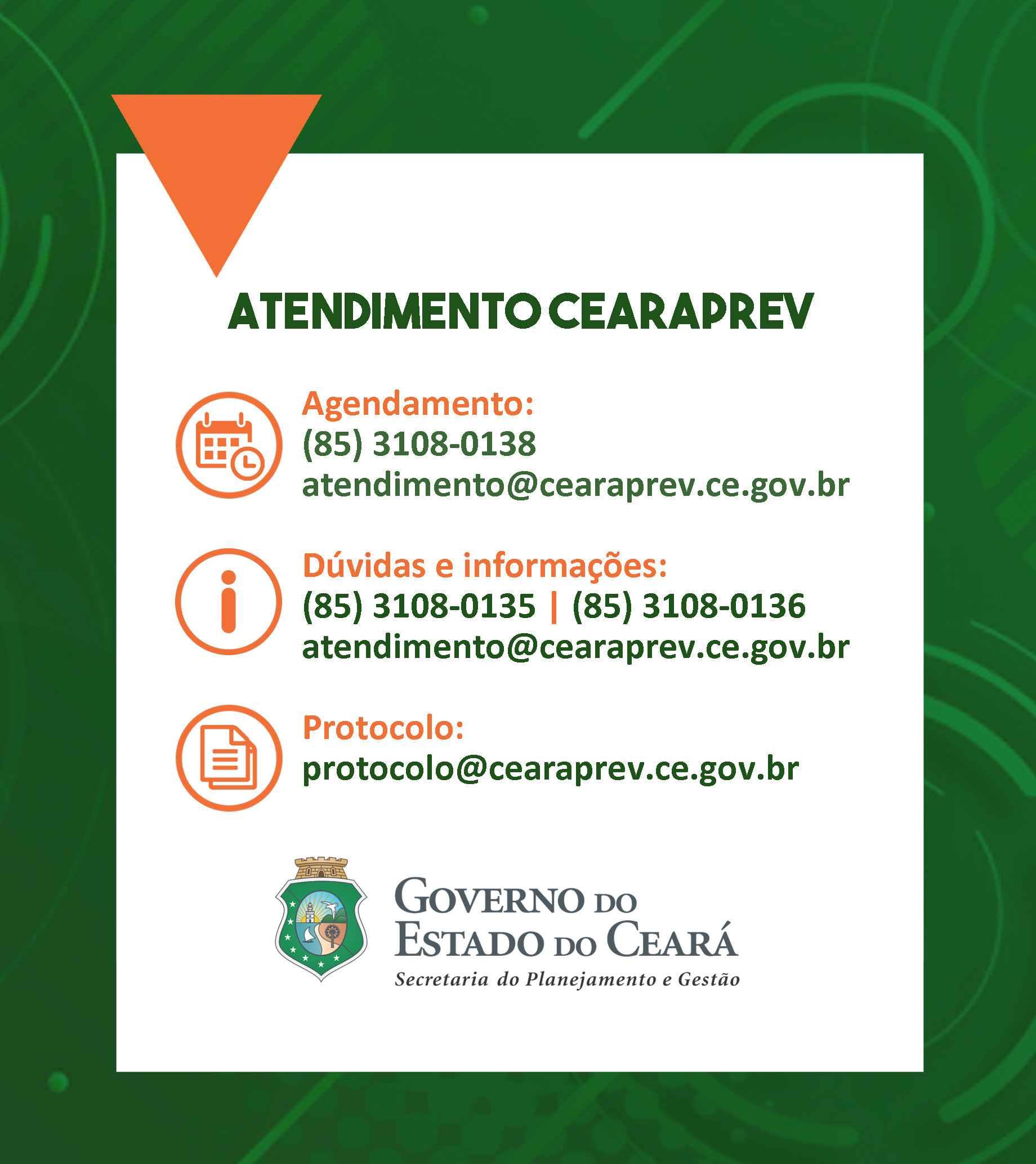 Cearaprev retoma atendimentos presenciais a beneficiários mediante agendamento