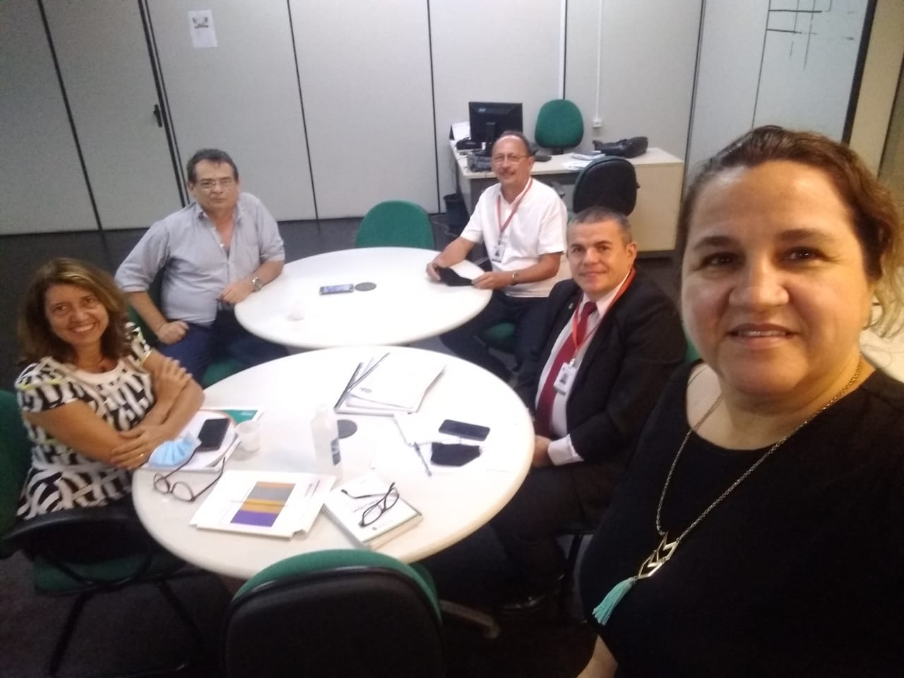 Ouvidoria da Seplag recebe visita da Perícia Forense e da Escola de Saúde Pública