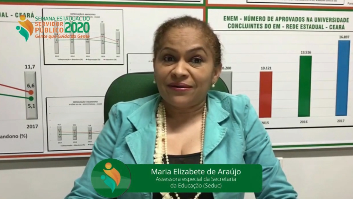 “Ser servidor é…” Maria Elizabete de Araújo