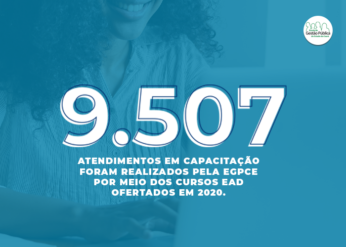Cursos a distância da EGPCE registram recorde de atendimentos em capacitação