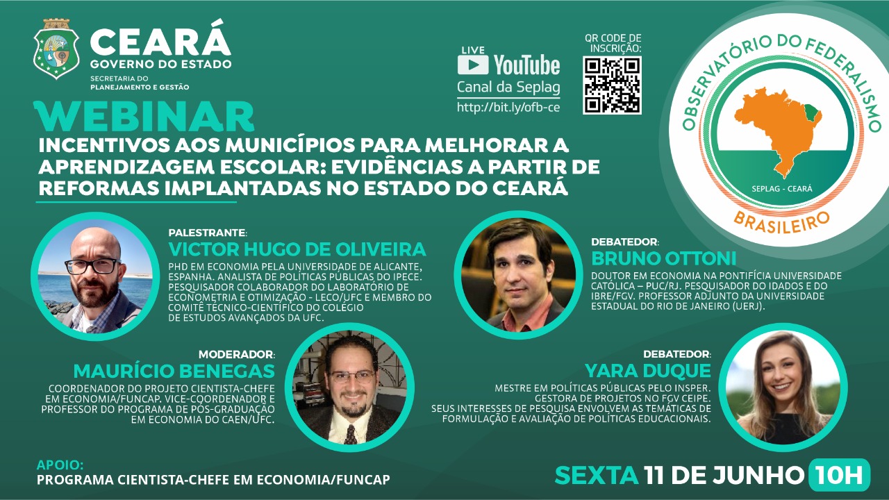 Webinar da próxima sexta-feira está com inscrições abertas
