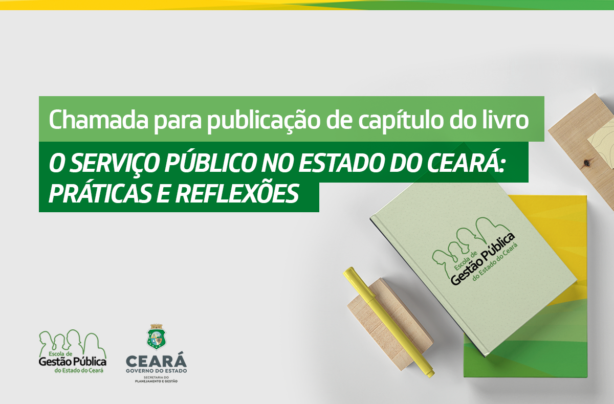 EGPCE realiza chamada para publicação de capítulo em livro sobre serviço público no Ceará