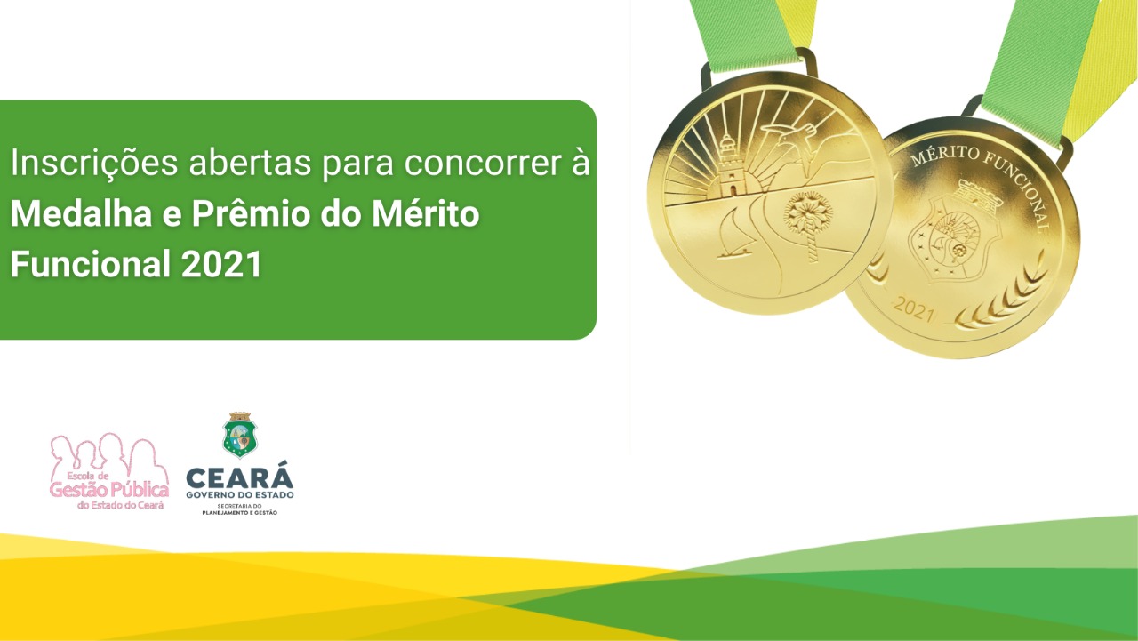 EGPCE informa início de inscrições para concorrer à Medalha e Prêmio do Mérito 2021