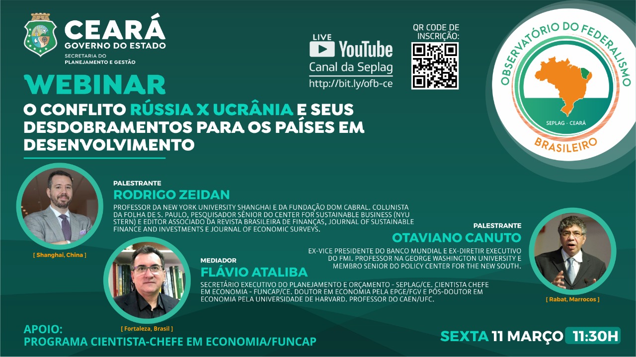 Webinar aborda o conflito Rússia x Ucrânia e seus desdobramentos